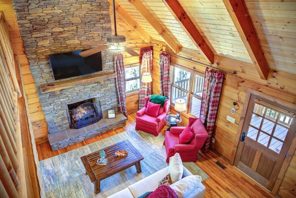 Cozy Cabin + Mt View/River/Hot Tub/Pool Table Villa Boone Exterior photo