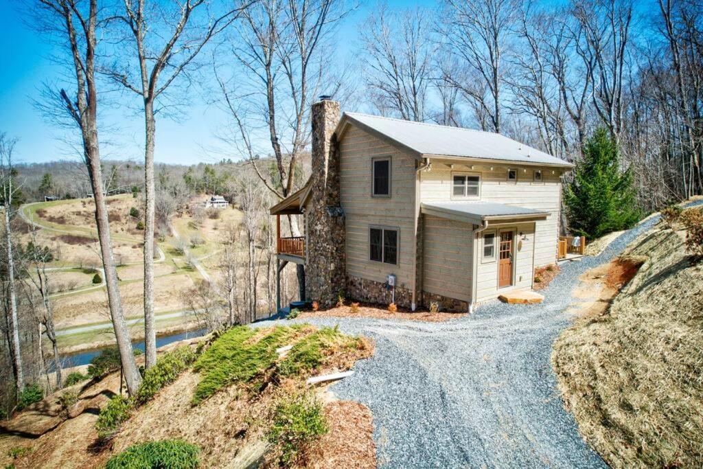 Cozy Cabin + Mt View/River/Hot Tub/Pool Table Villa Boone Exterior photo