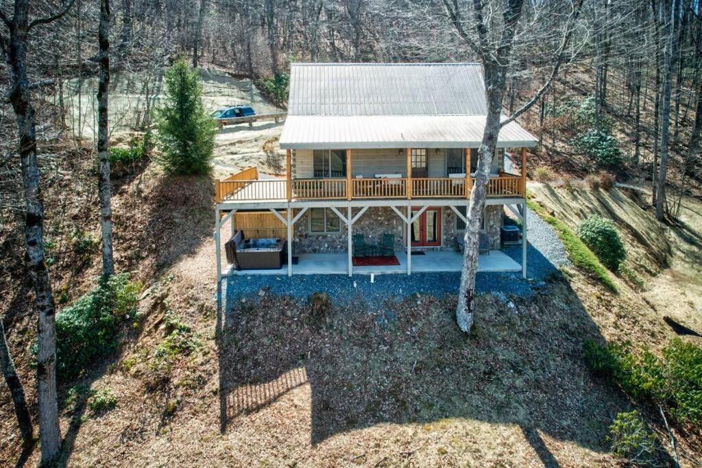 Cozy Cabin + Mt View/River/Hot Tub/Pool Table Villa Boone Exterior photo