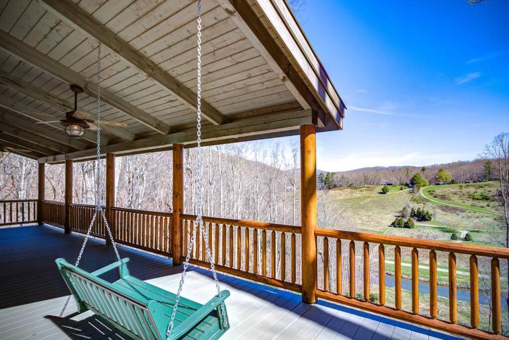 Cozy Cabin + Mt View/River/Hot Tub/Pool Table Villa Boone Exterior photo